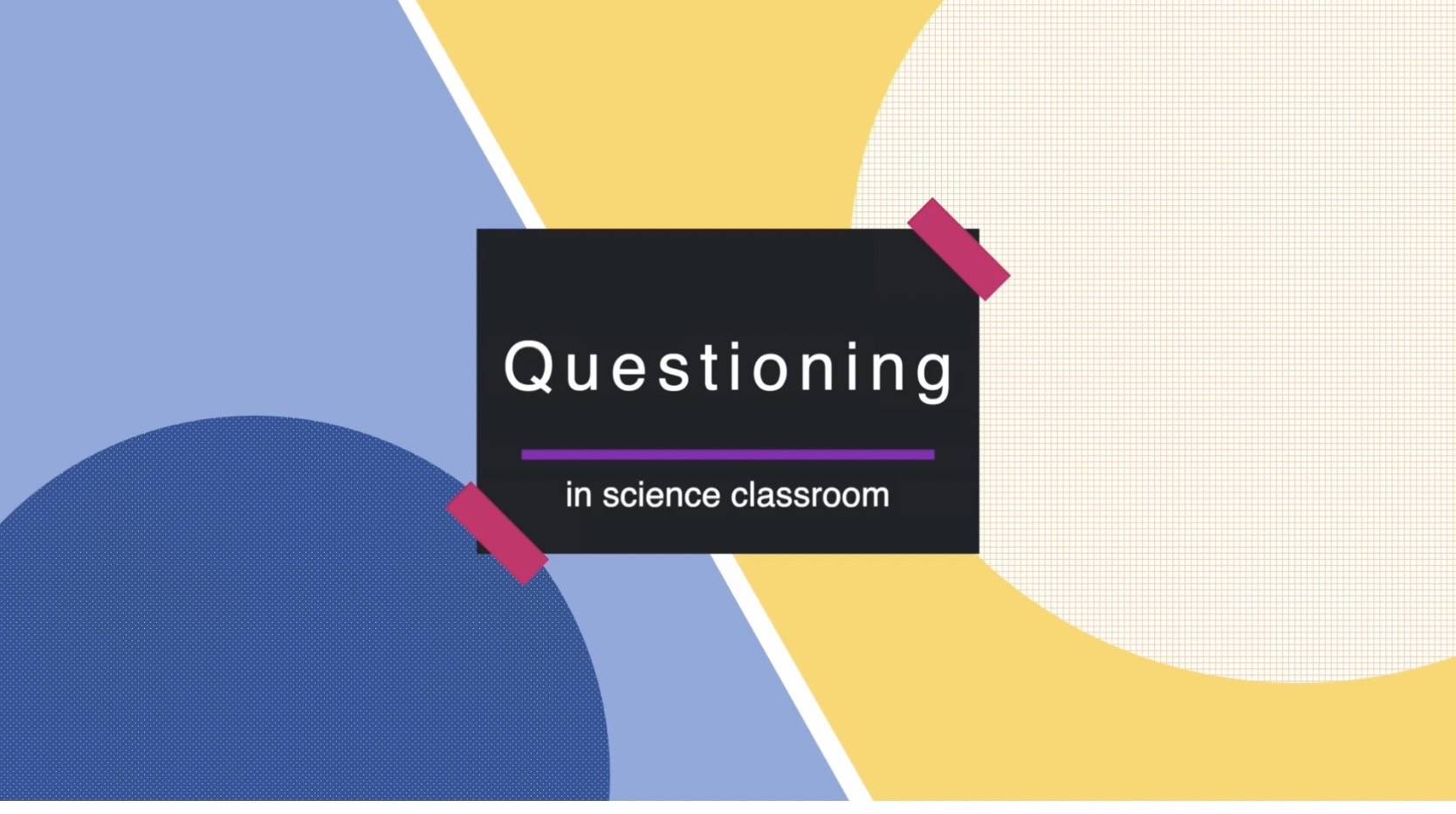 การใช้คำถามในห้องเรียนวิทยาศาสตร์ (Questioning in Science Classroom) Sci005